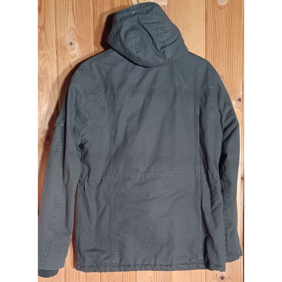 GRIZZLY TACTICAL Green Soldier Style Jacket Coat Womens Large Utility Chore Coat - Picture 4 of 6